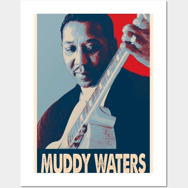 Blues Chronicles Muddy Waters' Story In Images Wall Art by Silly Picture